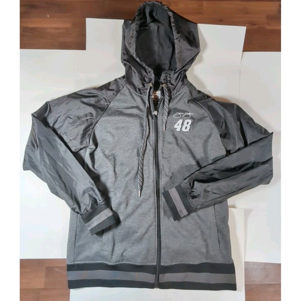 Chase Authentic Jimmie Johnson #48 Nascar Full Zip Hoodie Jacket - Size XL